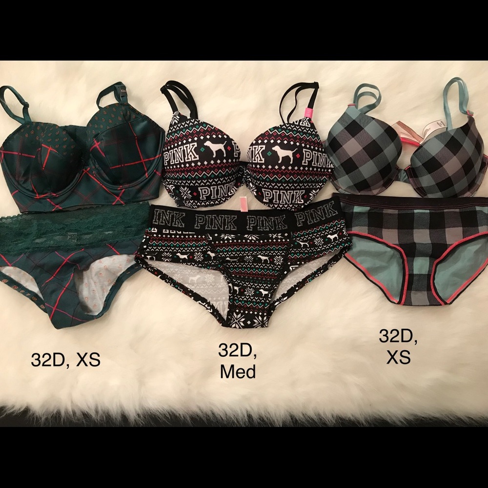 Victoria’s Secret Bras+ Panties Sets NWT 3sets!!!!